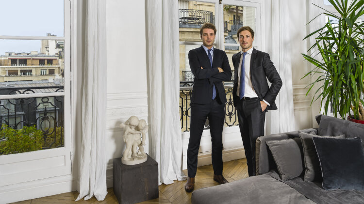 Loïc Forneri et Adrien Helle, co-fondateurs de Vendmy - DR