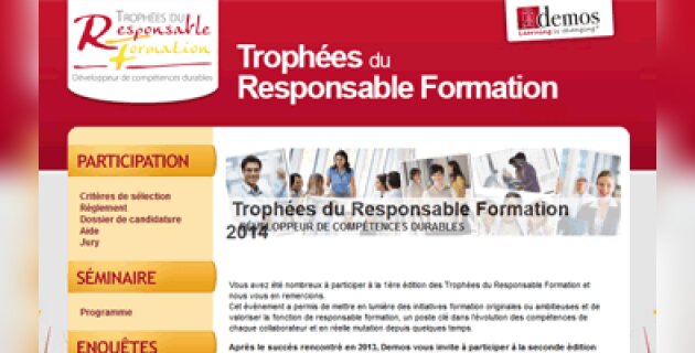 Trophées du responsable formation : à vos candidatures ! - D.R.