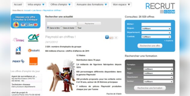 « Nous sommes en position de combat » Jean Pacra, PDG de Recrut.com - D.R.