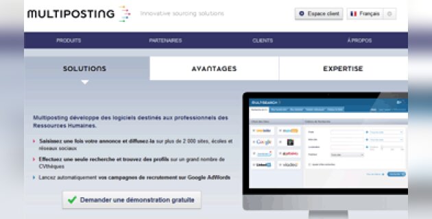Multiposting fera mieux matcher offre et demande avec son projet Sonar, cofinancé par l’Etat - D.R.