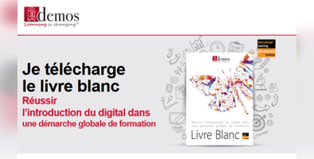 Demos publie un livre blanc sur le digital learning - D.R.