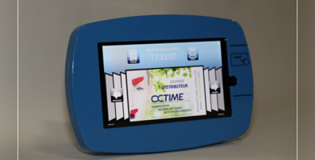 Octime Pop, la badgeuse interactive dotée d’un accès multimédia - D.R.