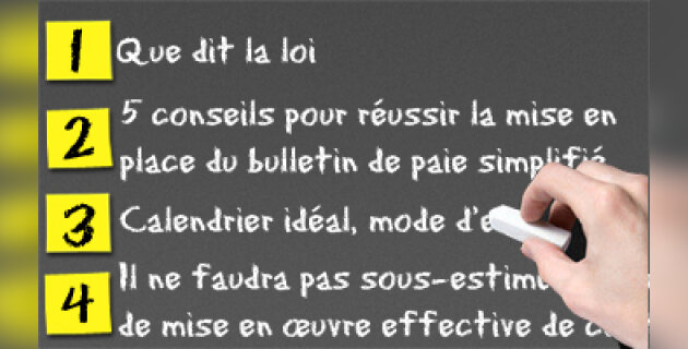 Tout Savoir Sur Le Bulletin De Paie Simplifié - RH Matin