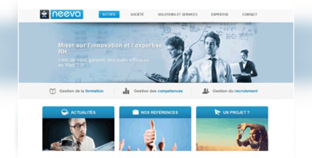 Neeva investit dans un nouveau site web - D.R.