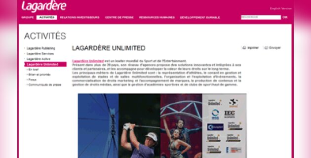 Lagardère Unlimited optimise la gestion de ses talents avec Cornerstone OnDemand - D.R.