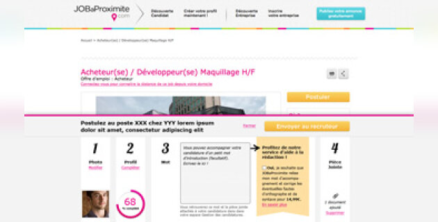 JOBaProximite chasse les fautes d’orthographes - D.R.
