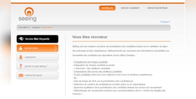 Seeing automatise la présélection des candidats chez Accor et Danone - D.R.