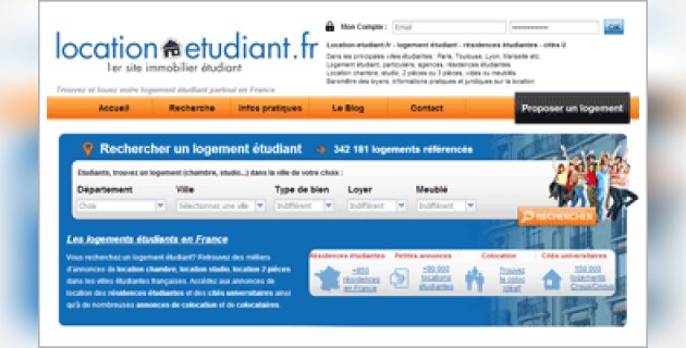Location-etudiant.fr : l’unique site d’annonces étudiantes ouvert aux agences - D.R.