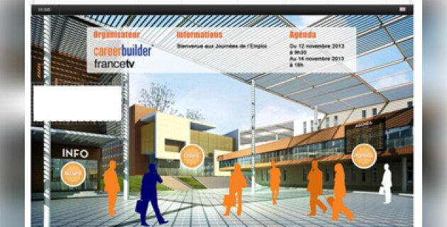CareerBuilder lance un salon virtuel de recrutement - D.R.