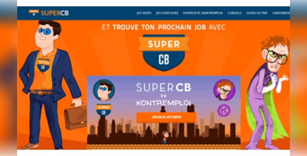 SuperCB, l’opération marketing décalée de CareerBuilder - D.R.