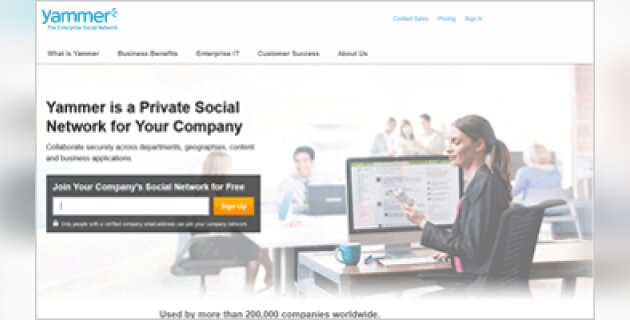 Réseaux sociaux d’entreprise : business vs perso - D.R.