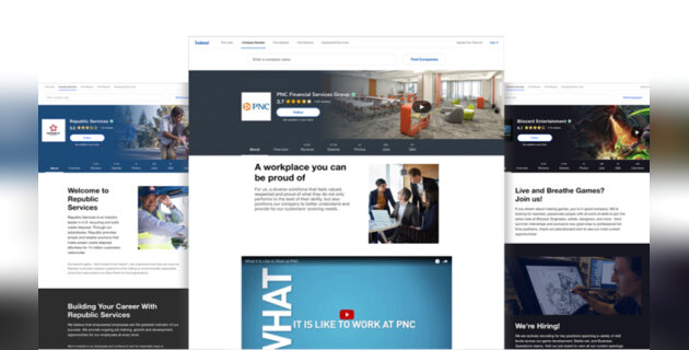 Indeed muscle ses pages dédiées à la marque employeur - D.R.