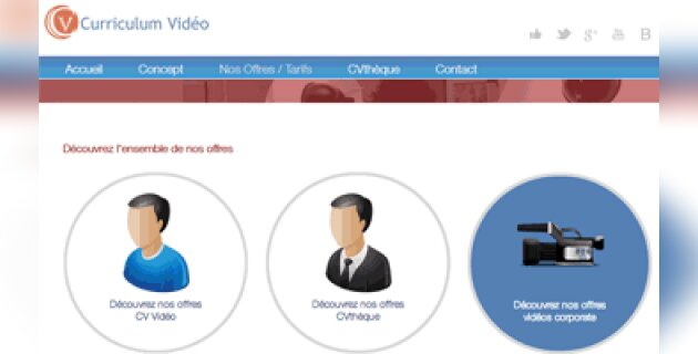 Curriculum-video.com met en scène les entreprises - D.R.