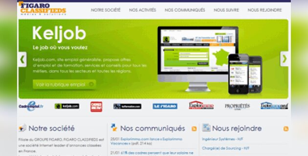 Les Echos remettent le cap sur l’emploi avec Figaro Classifieds - D.R.