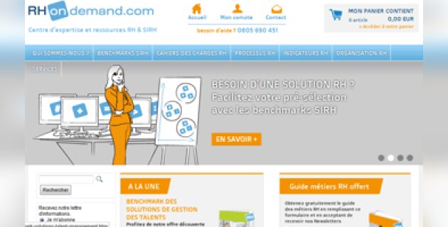 Le Top 15 des ERP-RH en France par RHondemand.com - D.R.
