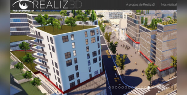 REALIZ3D promeut le Grand Paris avec une maquette 3D innovante - D.R.