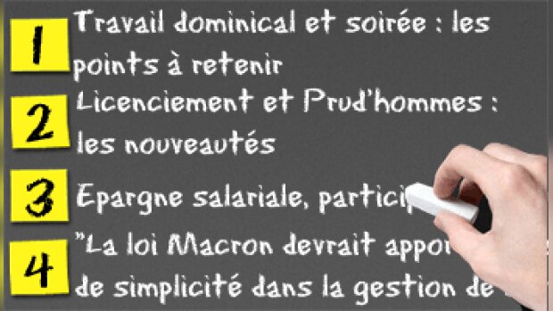 Loi Macron : ce qui va changer