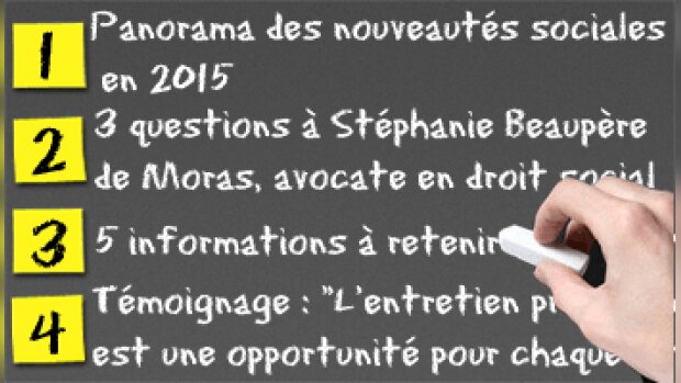 Droit social : les nouveautés