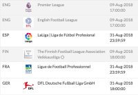 ©  European Leagues