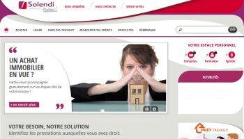 Solendi étoffe ses services sur son nouveau site - D.R.