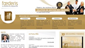 Foederis conforte encore ses positions sur le marché de la Gestion des Talents malgré un contexte difficile. - D.R.