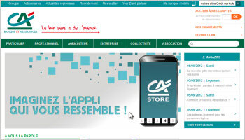 Opération séduction au Crédit Agricole - D.R.