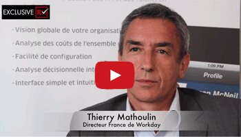3 min avec Thierry Mathoulin, Directeur France de Workday - D.R.