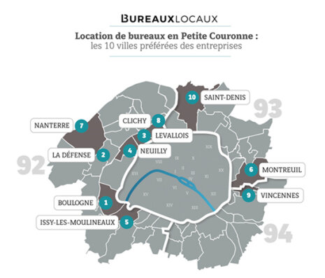 Bureaux : quelles sont les villes les plus prisées en France ? - © D.R.