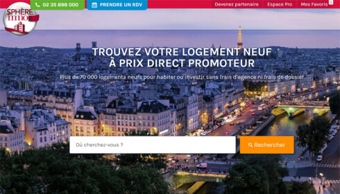 70 000 lots sur Sphère Immo - D.R.