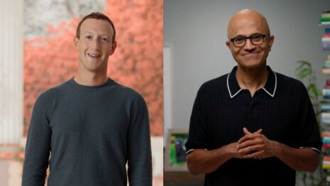 Mark Zuckerberg (Meta) et Satya Nadella (Microsoft) : 2 géants de la Tech avancent ensemble sous l’angle « Future of Work » - © D.R.