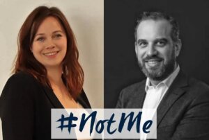 #NotMe France : Amélie Berruex et Emmanuel Weindling - © D.R.