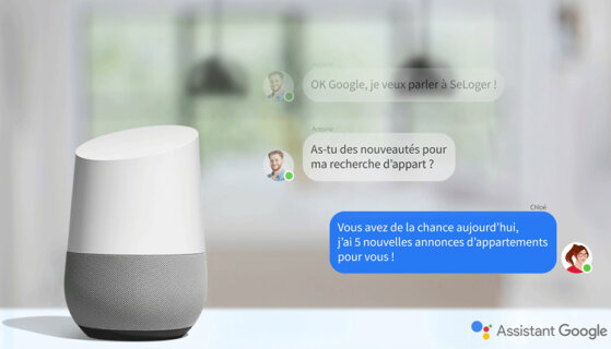 La commande vocale débarque sur SeLoger ! - D.R.