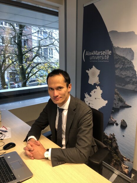 Karl Stoeckel, est devenu représentant d’AMU à Bruxelles en février 2018 - © M. Dessaux
