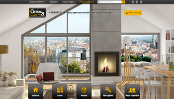 Le site web de Century 21 fait peau neuve - D.R.