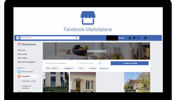 Facebook lance enfin sa Marketplace en France - D.R.