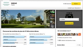 Avec ses pages « Université », LinkedIn prend un coup de jeune - D.R.