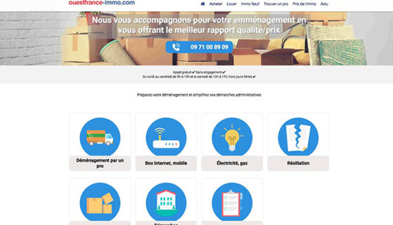 Ouestfrance-immo muscle son offre de services - D.R.