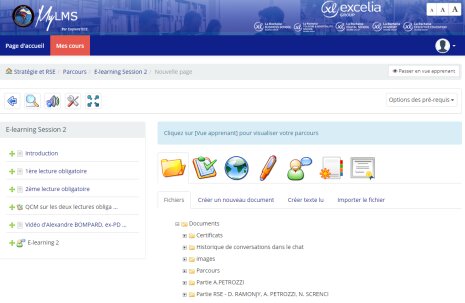 LMS d’Excelia Group - © Excelia Group