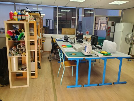 Le Minilab de l’Inspé de Lille peut accueillir jusqu'à 25 personnes dans le cadre d’une séance encadrée par un enseignant.  - © NT