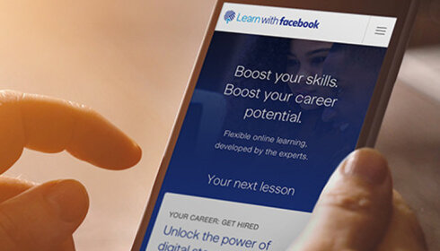 Facebook lance sa plateforme de formation professionnelle - D.R.