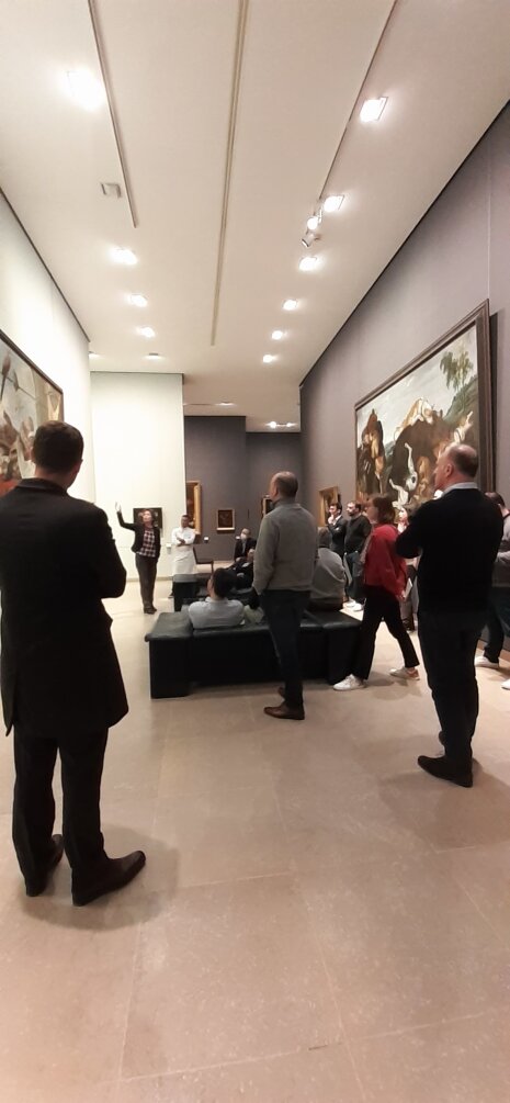 Dans les salles du Musée des Beaux-Arts de Caen. - © Aure Boscher