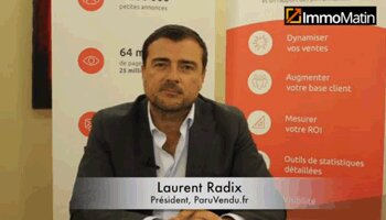 3 min avec Laurent Radix, président de ParuVendu.fr - D.R.