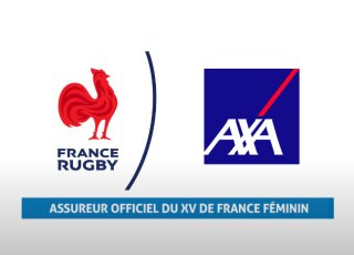 AXA France partenaire et assureur officiel du XV de France féminin jusqu’en 2028