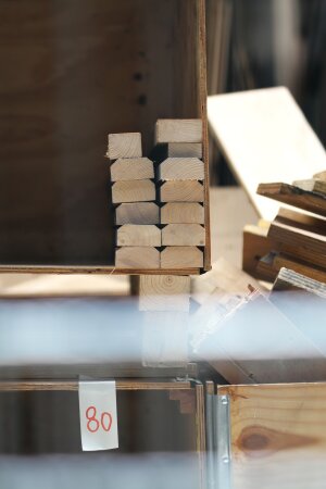 Le stock de la ressourcerie. - © Louise Guillaume