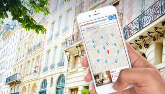Ouestfrance-immo fait un pas de plus vers la géolocalisation - D.R.