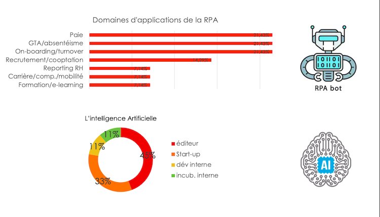 Domaines d'application de la RPA-DR