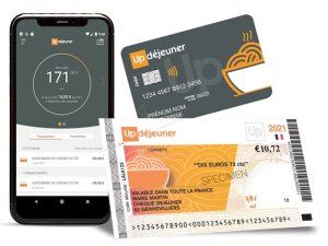 UpDéjeuner : la gamme de produits autour du titre-restaurant - © D.R.