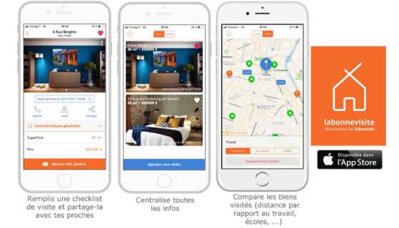Avec labonnevisite, leboncoin simplifie la recherche immobilière - D.R.