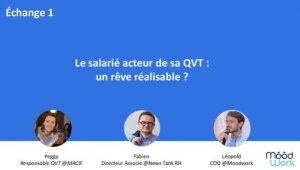 Webinar QVT par Moodwork : les intervenants - © D.R.