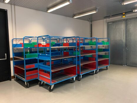 La salle de transfert est la toute première salle qui accueille le livre - © Enora Abry